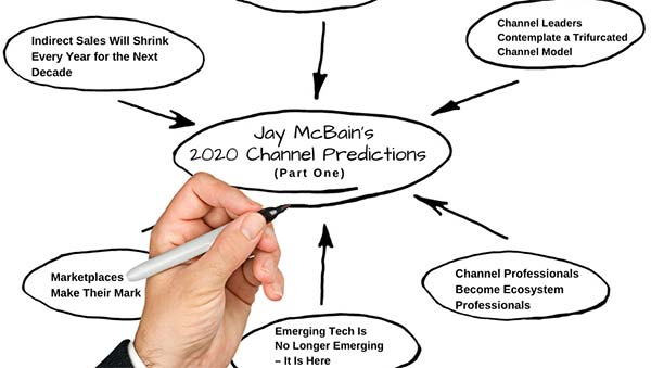 Jay McBain's 2020 Channel Predictions graphic