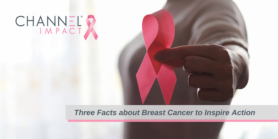 Three Facts about Breast Cancer to Inspire Action graphic